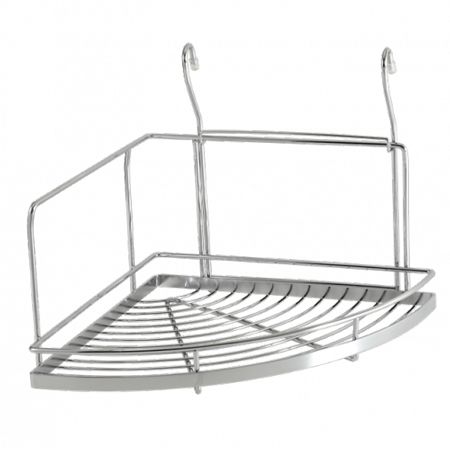 Полка на рейлинг угловая большая