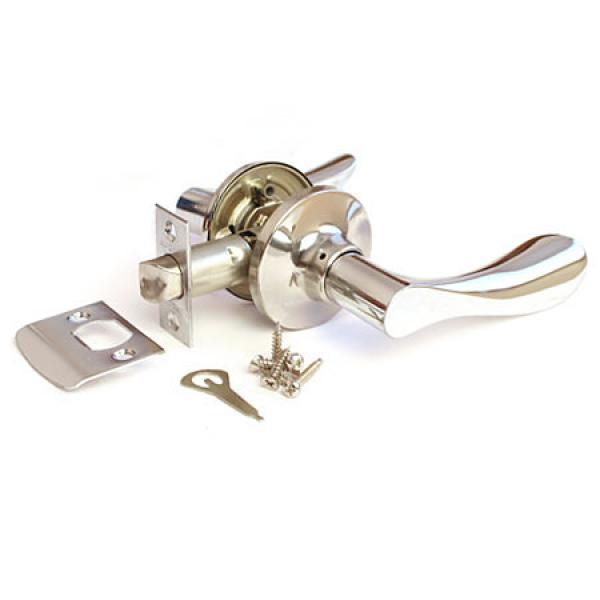 Ручка межкомнатная APECS защелка хром