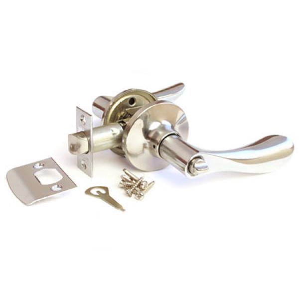 Ручка межкомнатная APECS дуга защелка хром