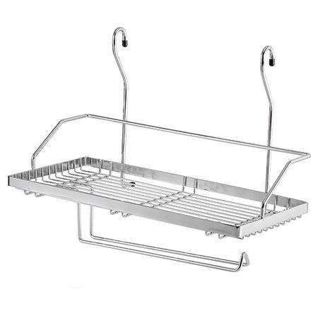 Полка на рейлинг под специи и бумажные полотенца
