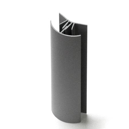Угол 135* для цоколя PVC